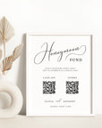 ELLA Honeymoon Fund Wedding Sign Template