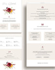 AMBRA Fall Online Digital Wedding Invitation