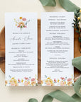 JUNE Wedding Program Template