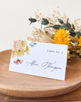JUNE Wedding Place Card Template