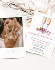 Flower Bridal Shower Invitation Printable