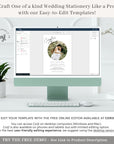 LAURA Couples Wedding Shower Invitation Printable