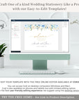 AZZURRA Wedding Ceremony Sign Template
