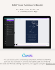 ROSA Minimal Wedding Invitation Video Template