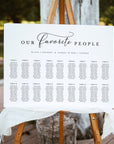 ELLA Printable Seating Chart Template