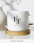 LAUREN Floral Marriage Logo