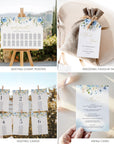 AZZURRA Printable Wedding Stationery Bundle