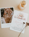 Tea Party Bridal Shower Invitation Template