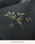SERENA Wedding Logo with Initials