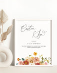 JUNE Small Wedding Sign Template