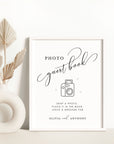 ELLA Polaroid Guest Book Wedding Sign Printable
