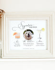 ELLA Pet Signature Drink Sign Template