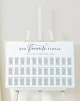 ELLA Printable Seating Chart Template
