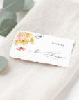 JUNE Wedding Place Card Template