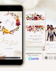 AMBRA Fall Wedding Save the Date Video Template