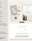 SOFIA Passport Style Online Digital Wedding Invitation