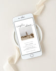 ELLA Couples Wedding Shower Invitation With Photo