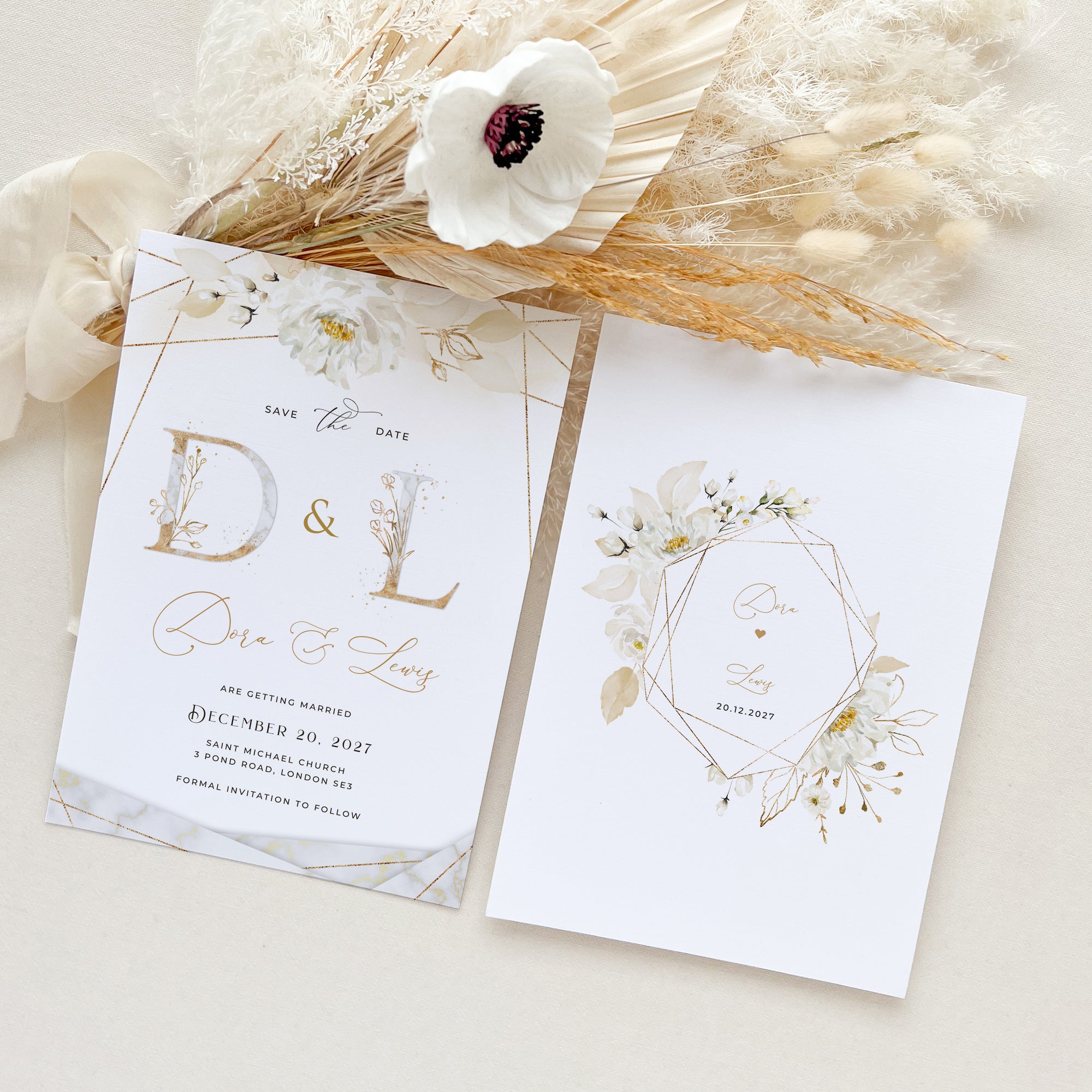 Dora | Save The Date Invitation Template