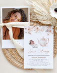 Bridal Shower Tea Invitation Template