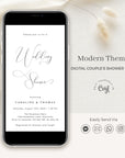 ELLA Couples Wedding Shower Invitation Evite