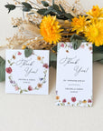 APRIL Printable Thank You Tags Theme