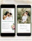 Tropical Passport Save the Date Video Template