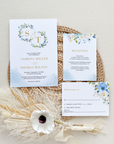 AZZURRA Printable Wedding Stationery Bundle