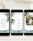 ISLA Boarding Pass Wedding Invitation Video Template