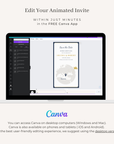 Nautical Passport Save the Date Video Template