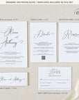 ELLA Printable Wedding Stationery Bundle