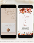 SCARLETT Boho Wedding Invitation Video Template
