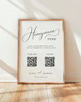 ELLA Honeymoon Fund Wedding Sign Template