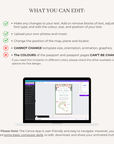 Tropical Passport Wedding Invitation Video Template