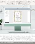 CLOE wedding Rehearsal Dinner Invitation Printable