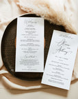 ELLA Wedding Program Template