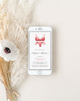 Lingerie Bridal Shower Digital Invitation