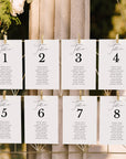 ELLA wedding Seating Cards Template