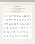 Tropical Wedding Welcome Letter and Itinerary Template