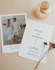 ELLA Minimal Save the Date Template