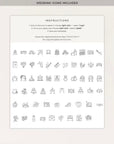 CHLOÉ Spring Wedding Invitation Digital Set