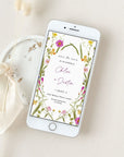 CHLOÉ Digital Save the Date Flowers