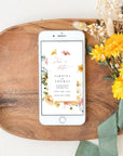 JUNE Wildflower Save the Date Digital