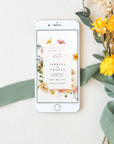 JUNE Wildflower Save the Date Digital