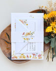 JUNE Floral Wedding Invitation Card with Rsvp