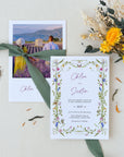 CHLOÉ Spring Flower Wedding Invitation Template