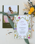 CHLOÉ Flower Wedding Invitation Template