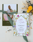 CHLOÉ Floral Wedding Invitation Card Set Printable
