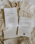 ELLA Wedding Invitation Suite Template