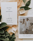 ELLA Minimal Save the Date Template