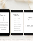 LAURA Animated Wedding Invitation Video Template - White